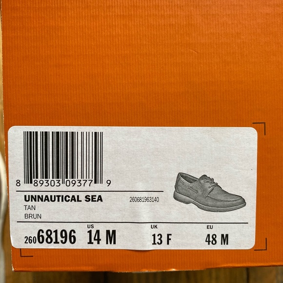 Clarks leather boat shoe - Picture 8 of 11